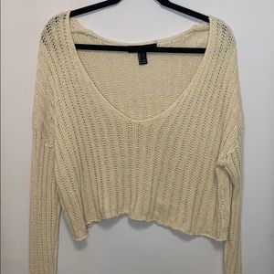 Ribbed Off the Shoulder Sweater